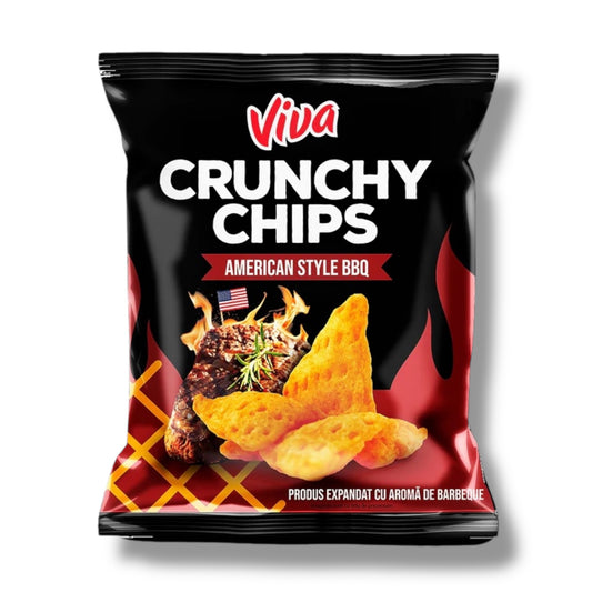 Viva Crunchy Chips American Style BBQ 100g 🇷🇴