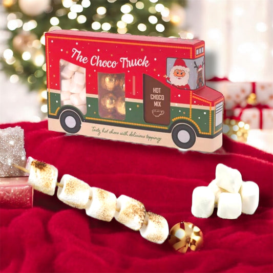 Becky‘s The Winter Choco Truck 375g 🇳🇱 (inkl. Trinkschokolade, Marshmallows & goldene Pralinen)