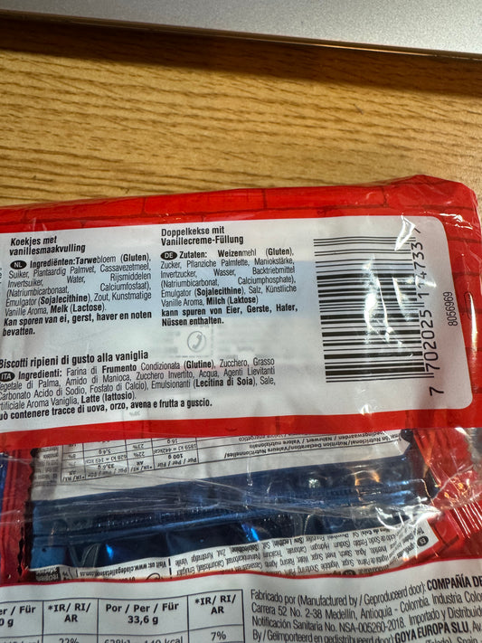 Festival Vainilla Vanilla 403g 🇨🇴