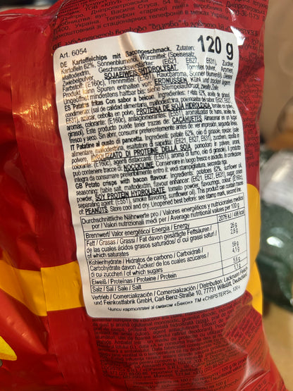 Chipster‘s Bacongeschmack 120g