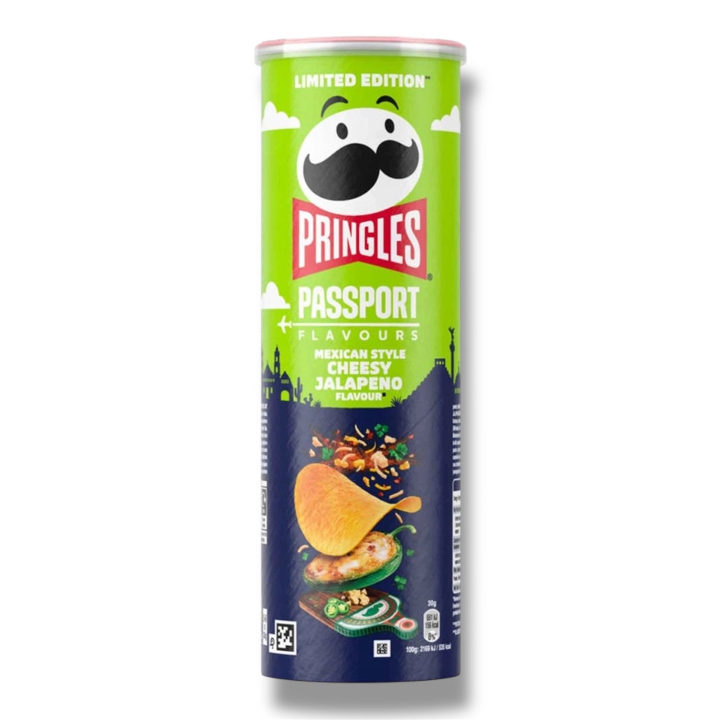 Pringles Passport Mexican Style Cheesy Jalapeño 165g 🇧🇪