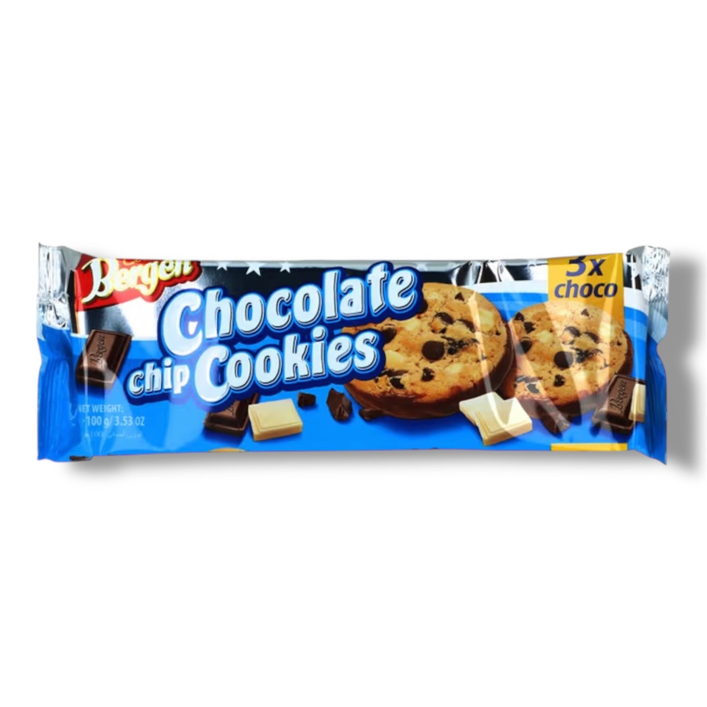 Bergen Triple Chocolate Chip Cookies 100g 🇵🇱