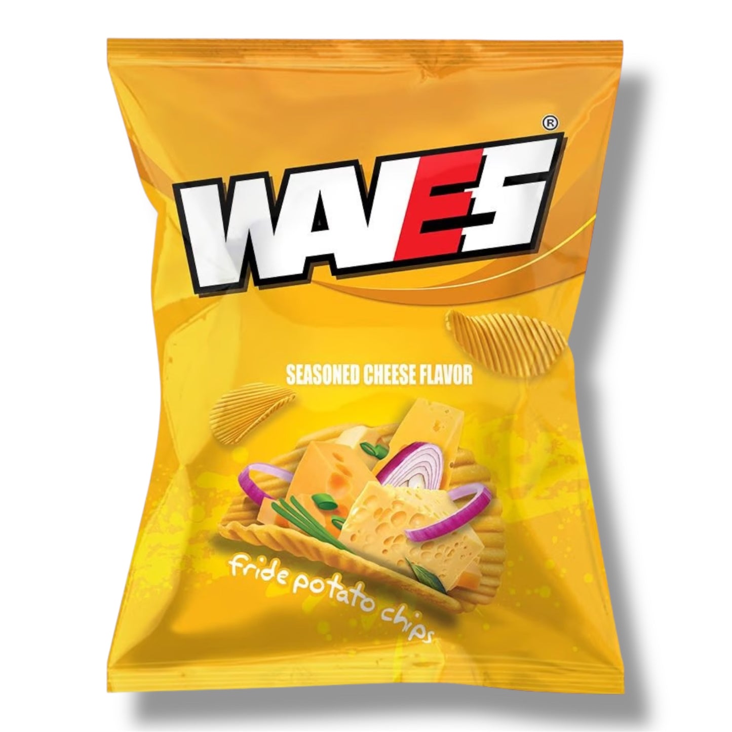 Waves Seasoned Cheese Flavor 90g 🇪🇬