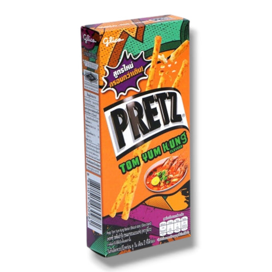 Glico Pretz Tom Yum Kung Flavor 21g 🇹🇭 MHD 23/01/2026
