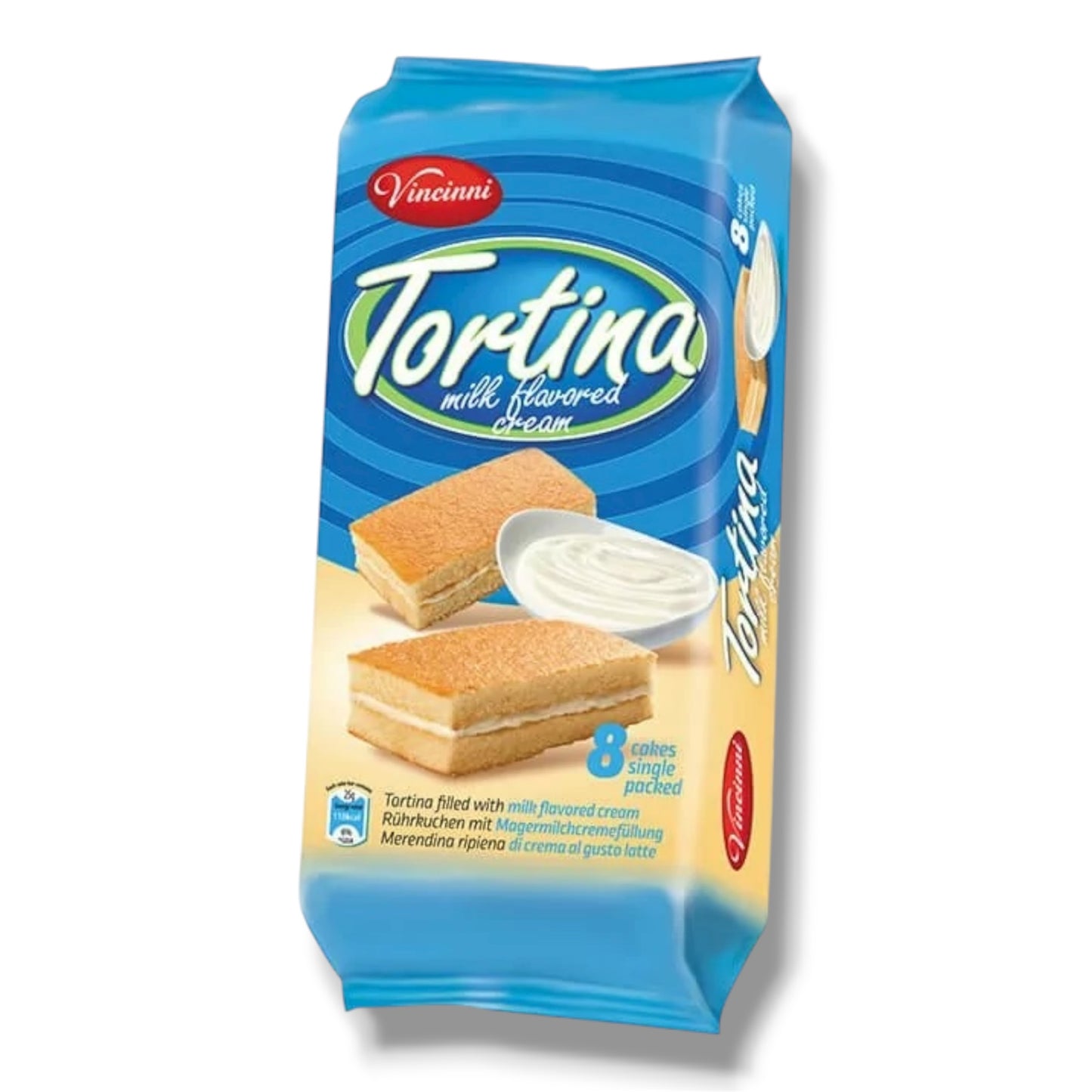 Vincinni Tortina Milk Cream 200g 🇲🇰