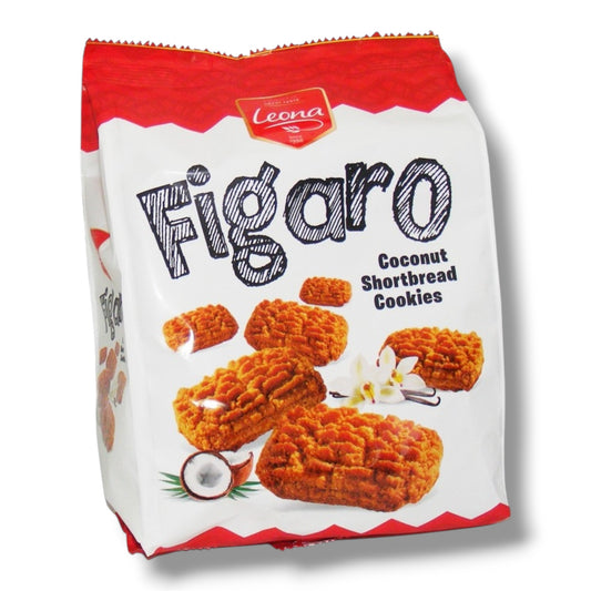 Figaro Coconut Shortbread Cookies 300g 🇲🇰