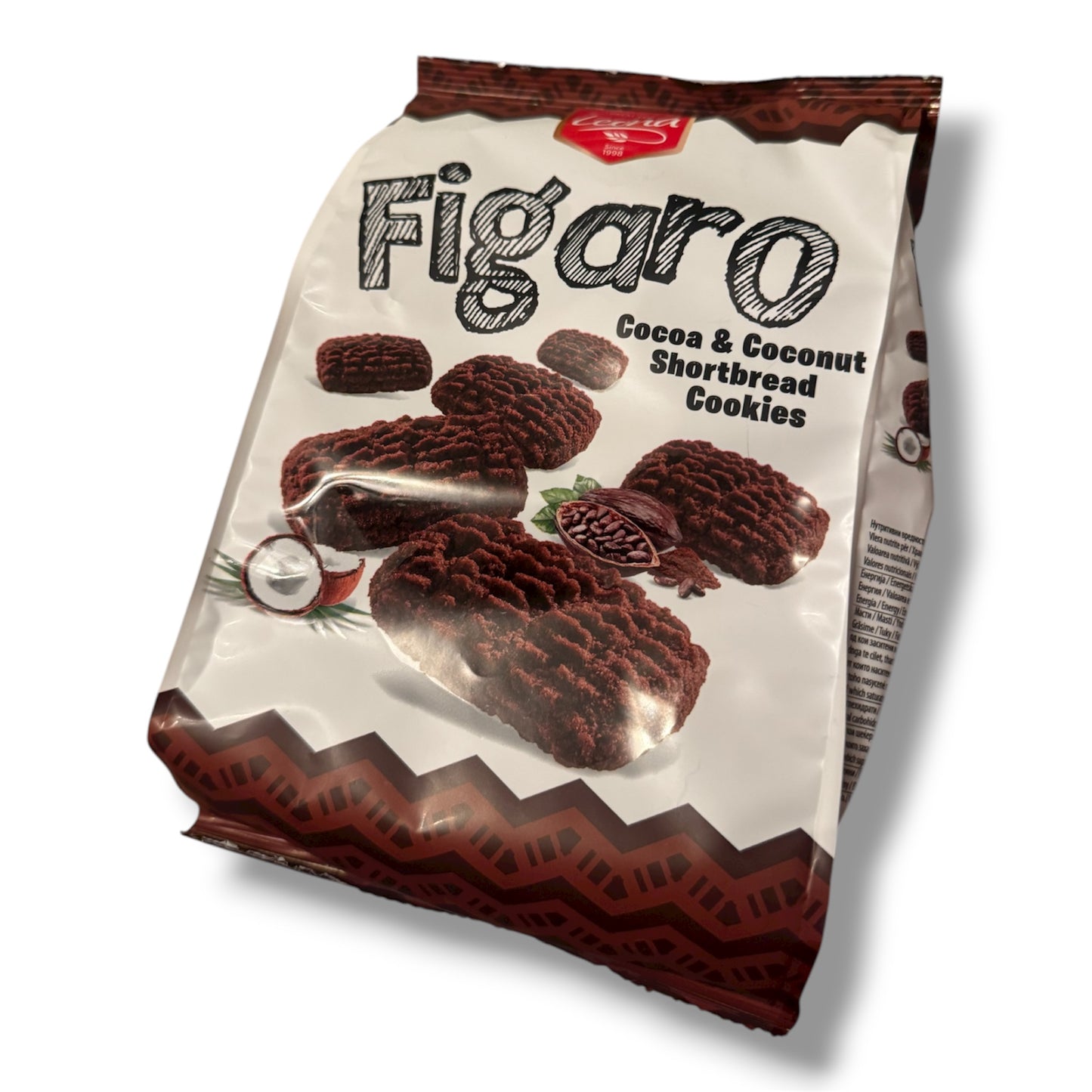 Figaro Cocoa & Coconut Shortbread Cookies 300g 🇲🇰