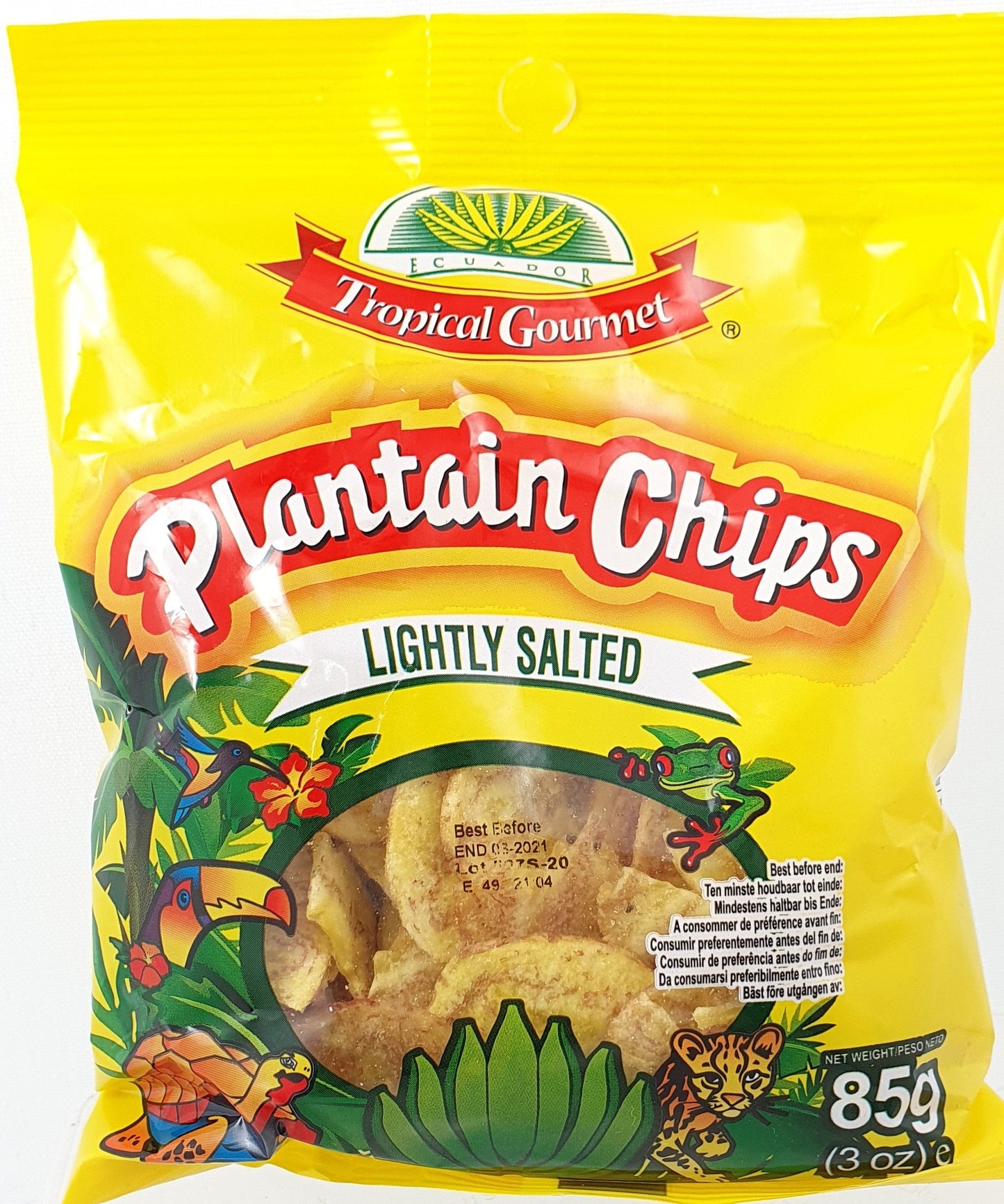 Plantain Chips Lightly Salted 85g