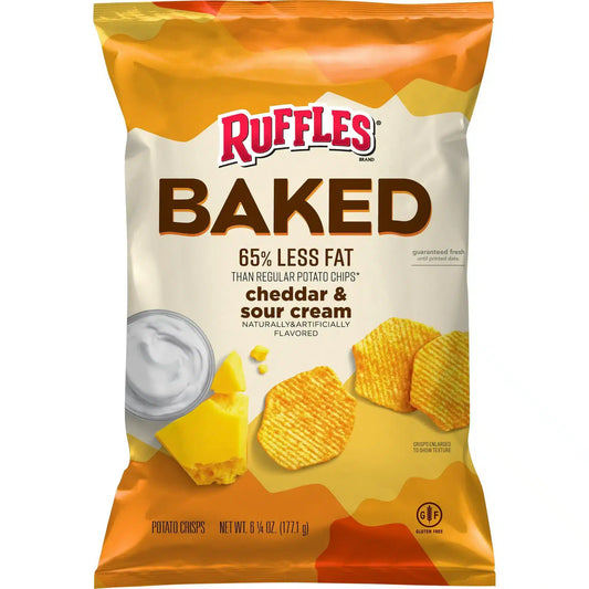 Ruffles Baked Cheddar & Sour Cream 170 g