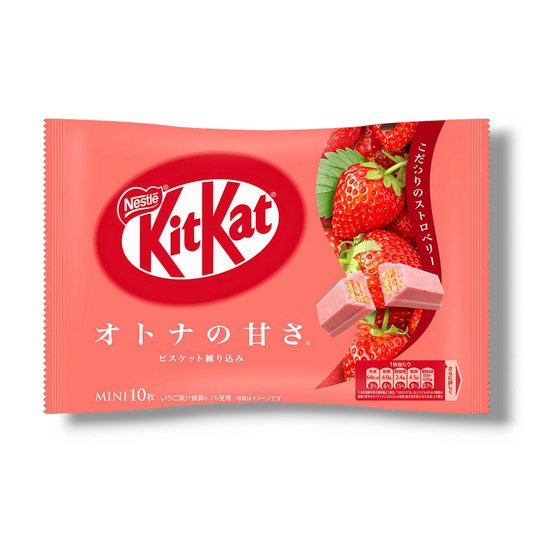 Kit Kat Strawberry 124g MHD 06/2025